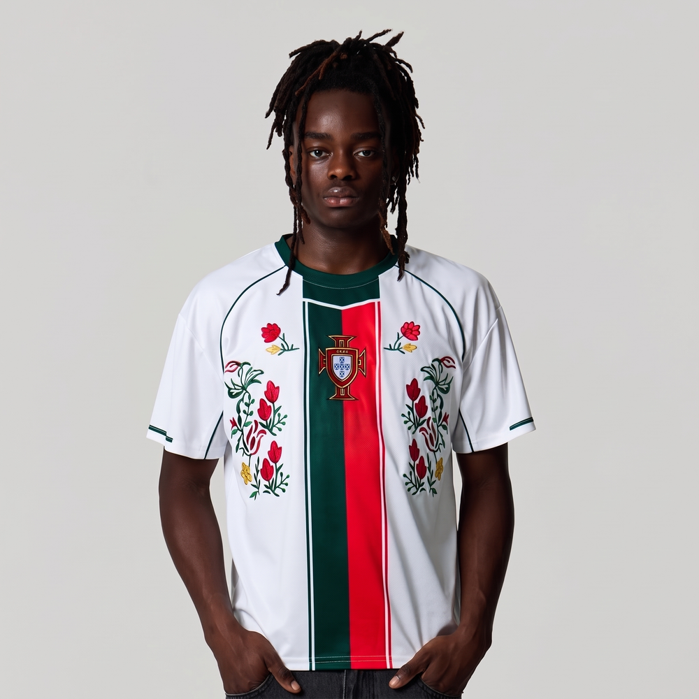 PORTUGAL EMBROIDERED JERSEY