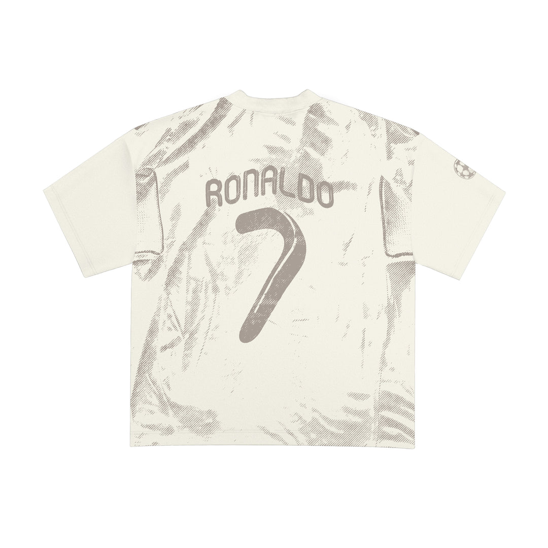 Ronaldo Jersey T-Shirt (CREAM)