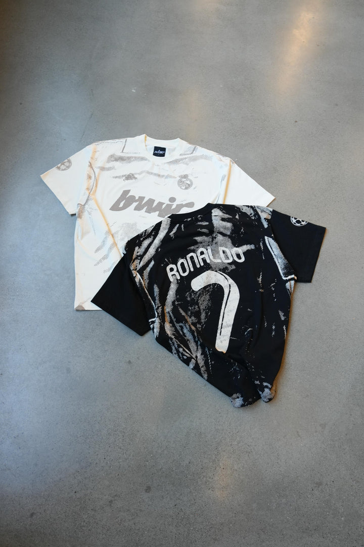 Ronaldo Jersey T-Shirt (BLACK)