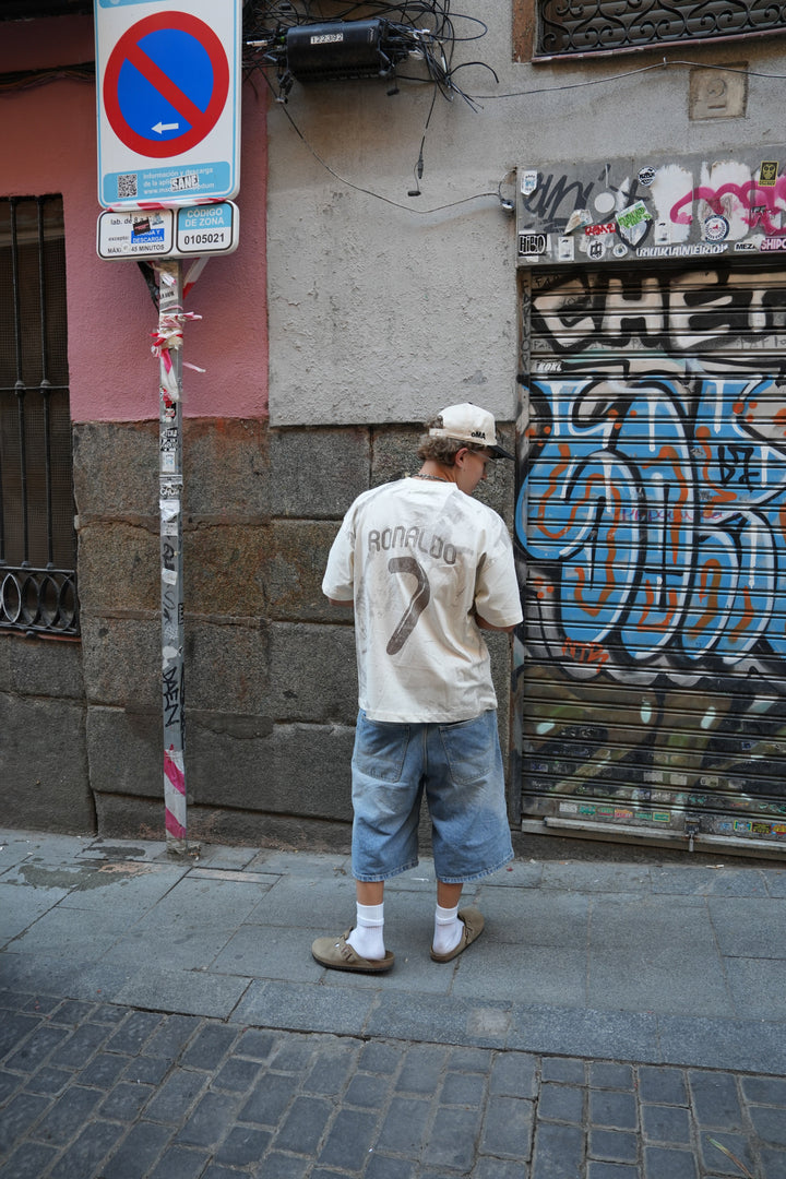 Ronaldo Jersey T-Shirt (CREAM)