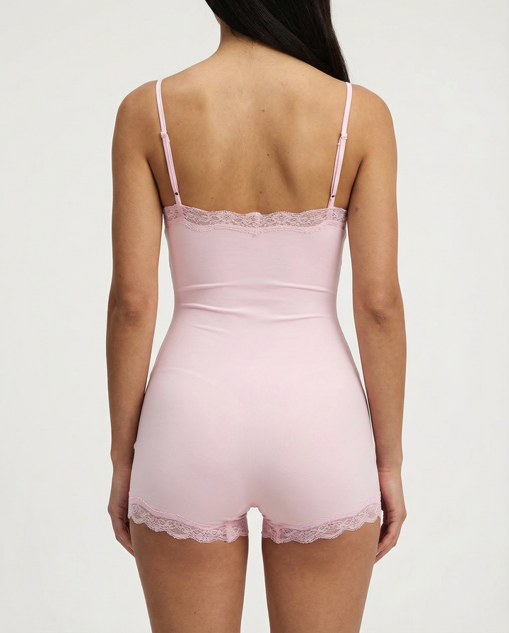 Satin Sleep Romper