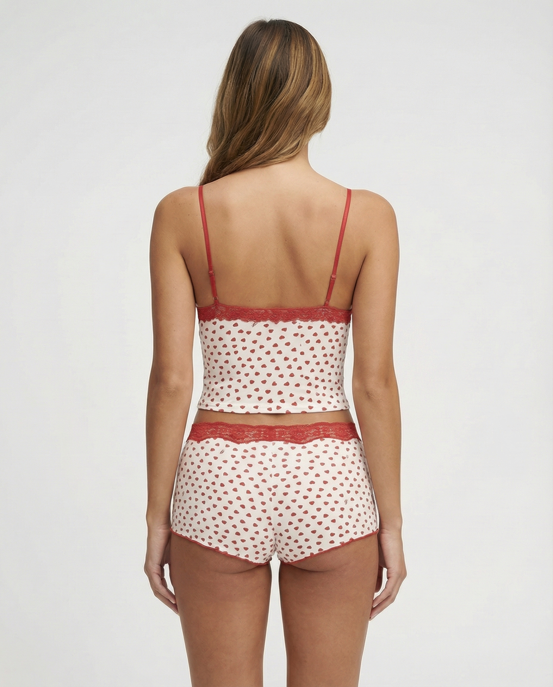 Cherry Print Lounge Set